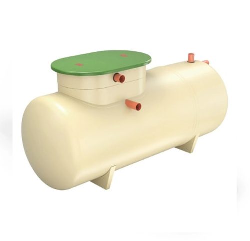BioFicient GRP házi szennyvíztisztító berendezések MBBR technológiával, 10 - 30 LE (lakosegyenérték) közötti méretben, 1,5 - 4,5 m3/nap kapacitásokkalt