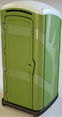 ROMA mobil WC vegyszertartállyal és recirkulációs öblítéssel