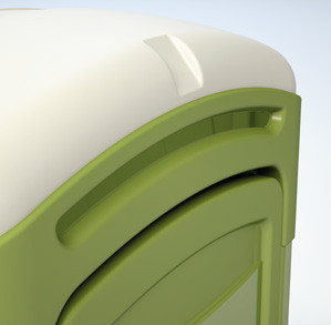 ROMA mobil WC vegyszertartállyal és recirkulációs öblítéssel