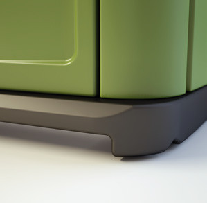 ROMA mobil WC vegyszertartállyal és recirkulációs öblítéssel