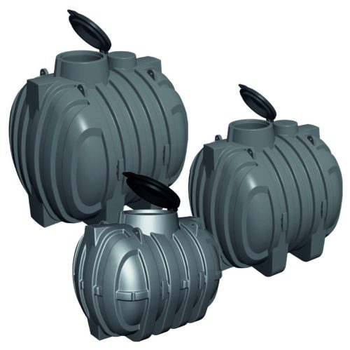 Cisterna bordázott egyrészes földalatti tartály 8700 literes méretben