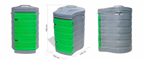 Álló gázolaj tartály - 1000 liter