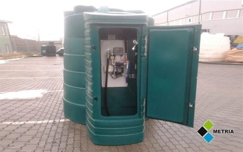 Álló gázolaj tartály - 2500 liter