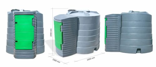 Álló gázolaj tartály - 5000 liter