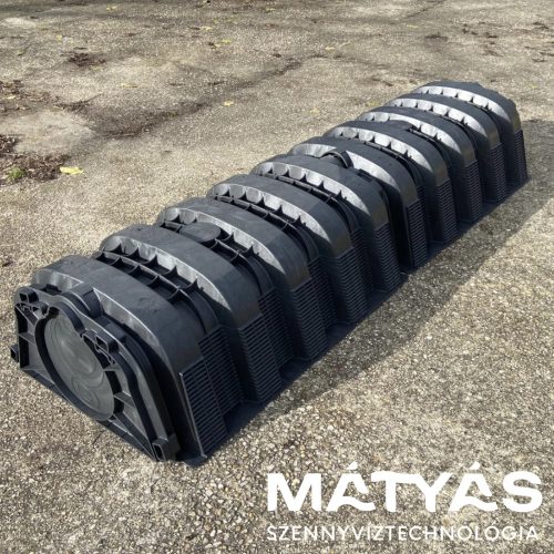 Drening szikkasztó alagút elem esővíz és tisztított szennyvíz szikkasztásához 300L térfogattal