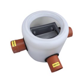 Kompakt öntisztítós levélszűrő akna