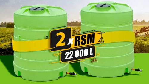 Műtrágya és esővíz tartály, duplafalú - 12000 liter