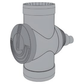 Patronszűrő ereszcsatornába (max 70 m2 tetőig)