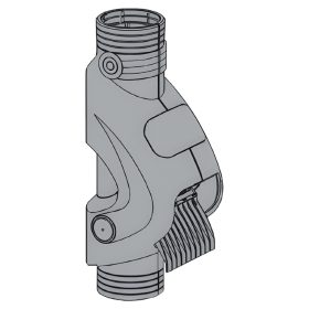 Rácsos levélszűrő, dupla (max 70 m2 tetőig)