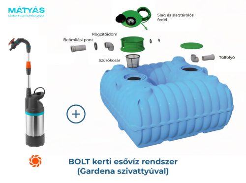 Kerti esővíz rendszer BOLT 2500 