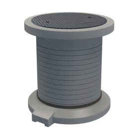 Teleszkópos nyakmagasító Rototec tartályokhoz