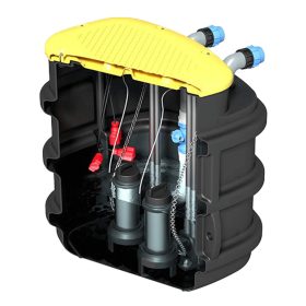 Teknosol átemelő két szivattyúval